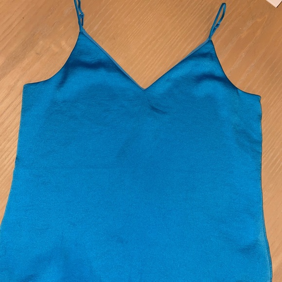 Blue Silky cami top - Picture 1 of 2